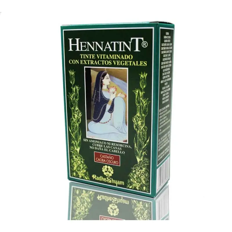 HENNATINT CASTAÑO CAOBA OSCURO 120 ML