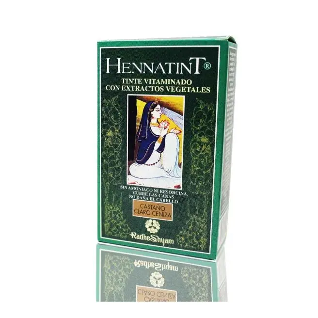 HENNATINT CASTAÑO CLARO CENIZA 120 ML