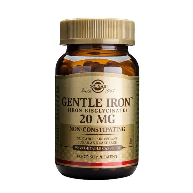 HIERRO GENTLE 20 mg 180 Vcaps