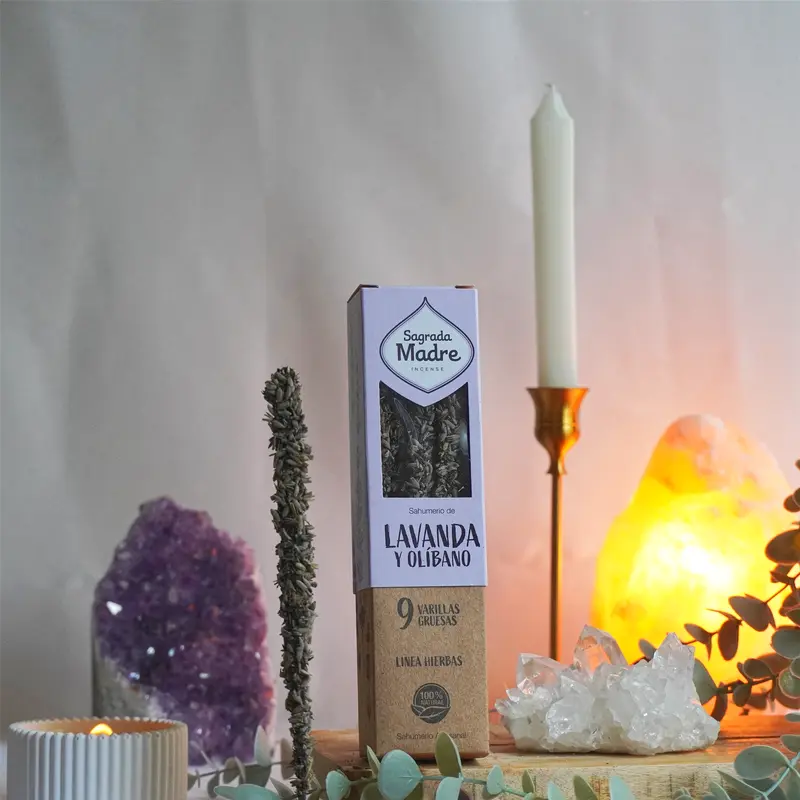 Incienso Lavanda - Calma, relajación y paz interior | Sagrada Madre