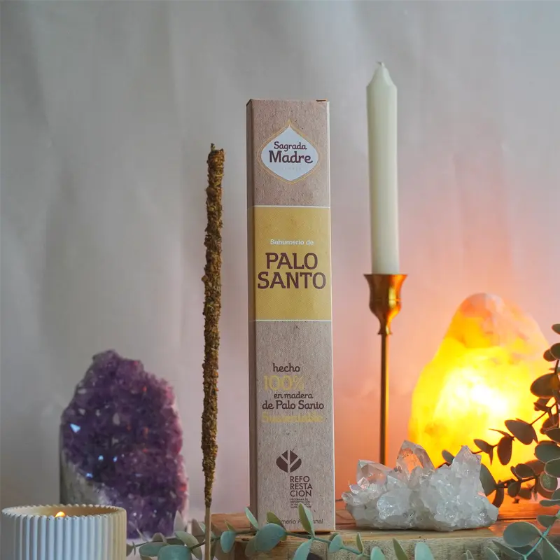 Incienso Palo Santo - Limpieza energética, calma y equilibrio | Sagrada Madre