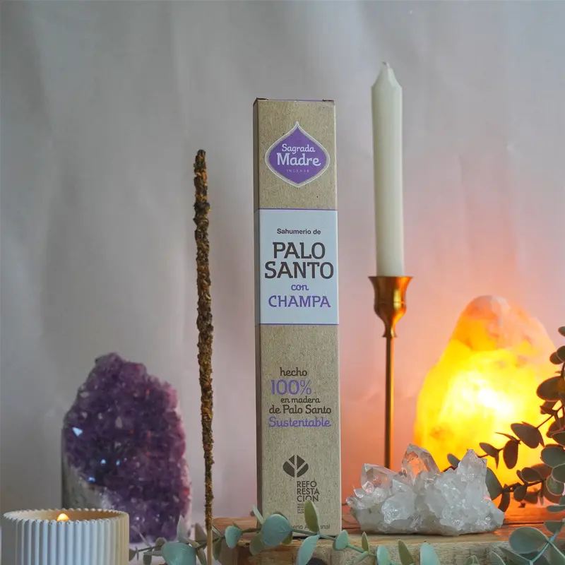 Incienso Palo Santo y Champa - Elevación energética, calma y armonía | Sagrada Madre