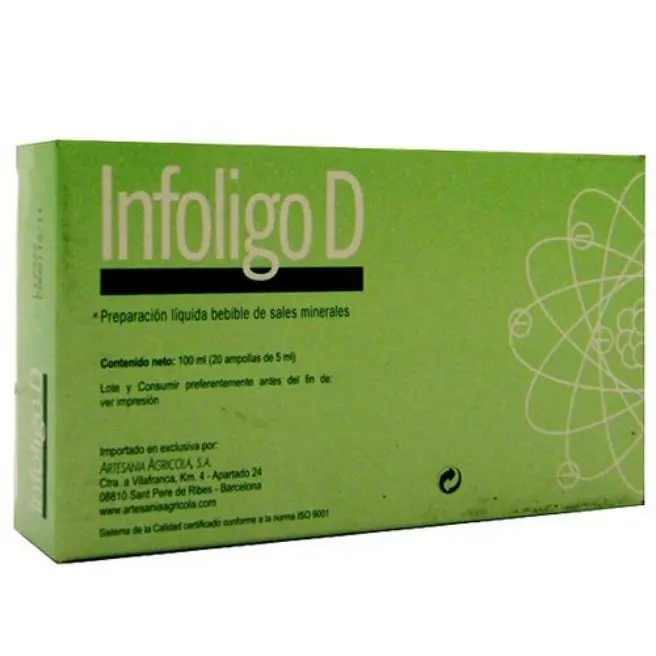 INFOLIGO D 20 Amp x 5 ml