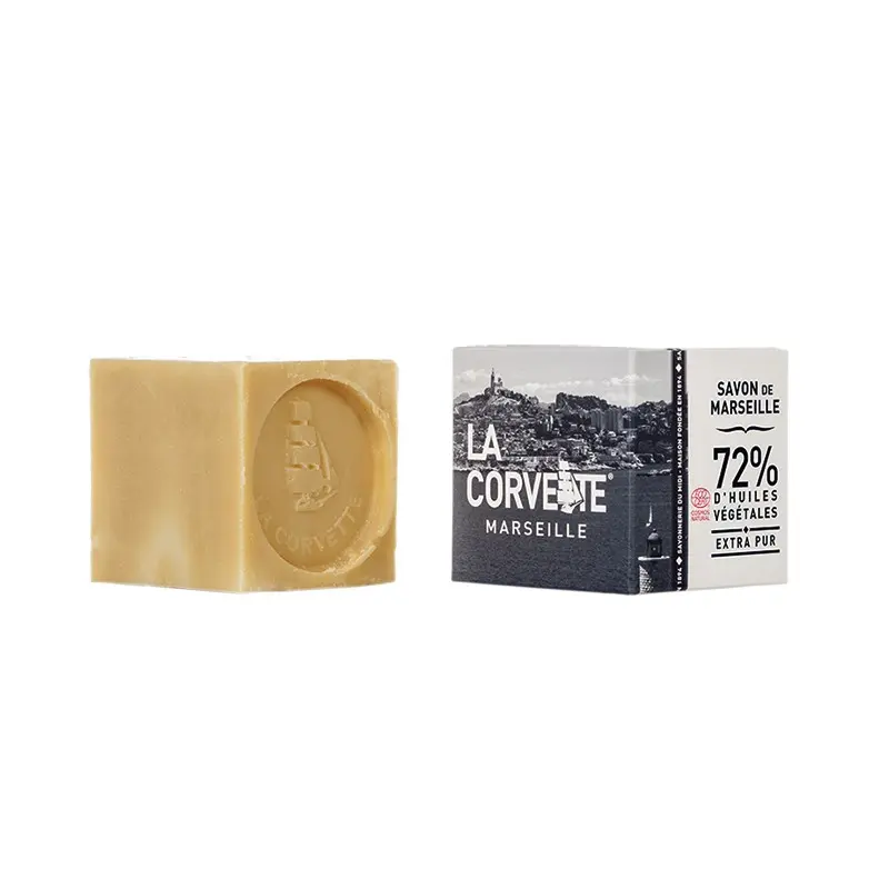 JABON MARSELLA CUBO EXTRA PURO 500g