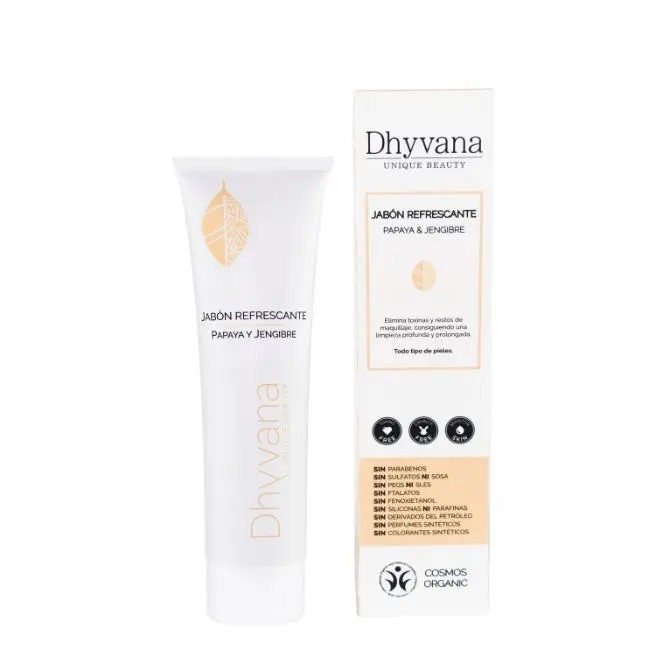 JABON REFRESCANTE PAPAYA Y JENGIBRE 100 ml