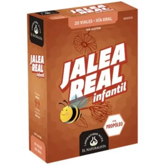 JALEA REAL INFANTIL CON PROPOLEO 20 Viales Abre fa