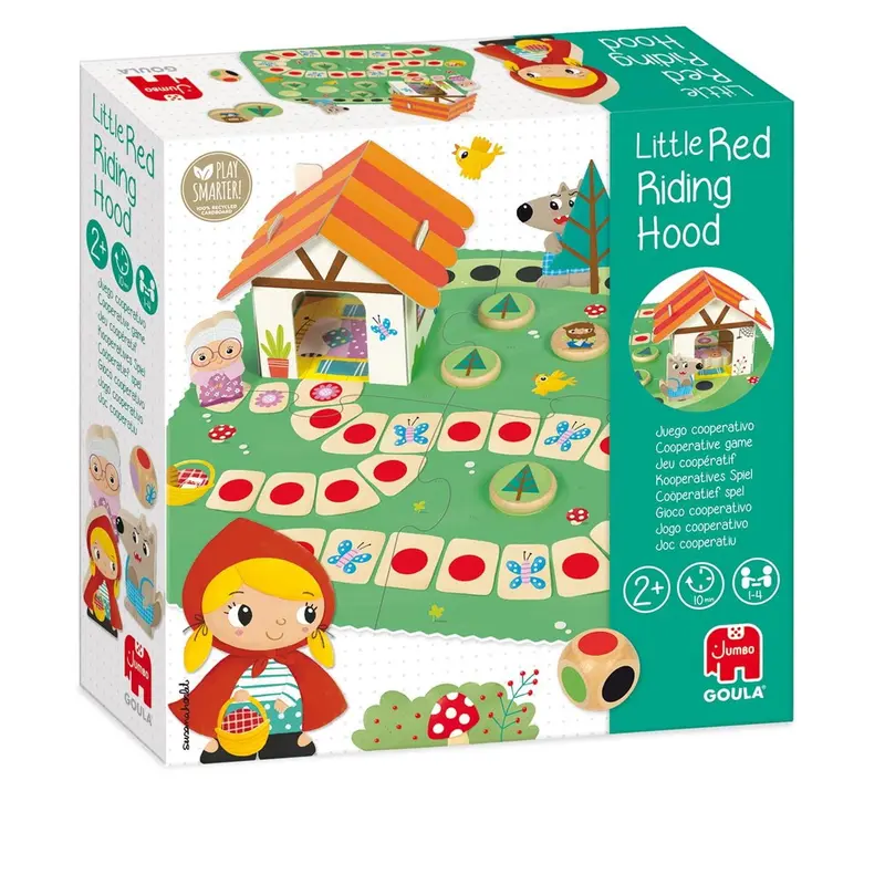 Juego Caperucita Roja de madera "Goula"