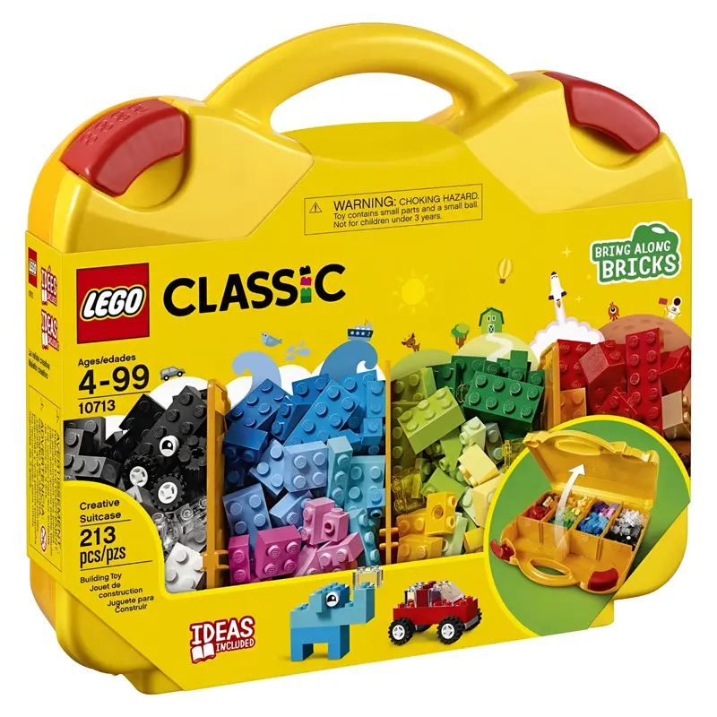 Juego de construcción en maletín Lego Classic 213 piezas 10713