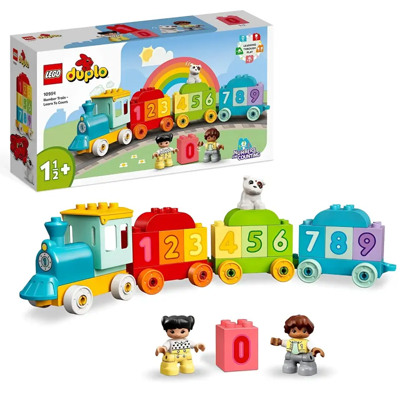 Juego de construcción tren de los números Lego Duplo 10954