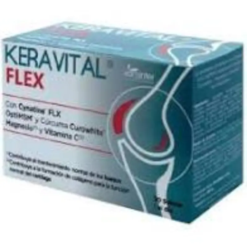 KERAVITAL FLEX 30 SOBRES CURCUMA+MSM+KRTN FLX