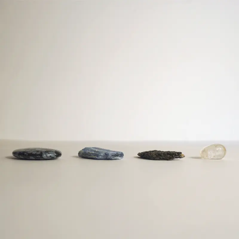 Kit de Minerales | Limpieza energética profunda - Minerales para soltar y transmutar