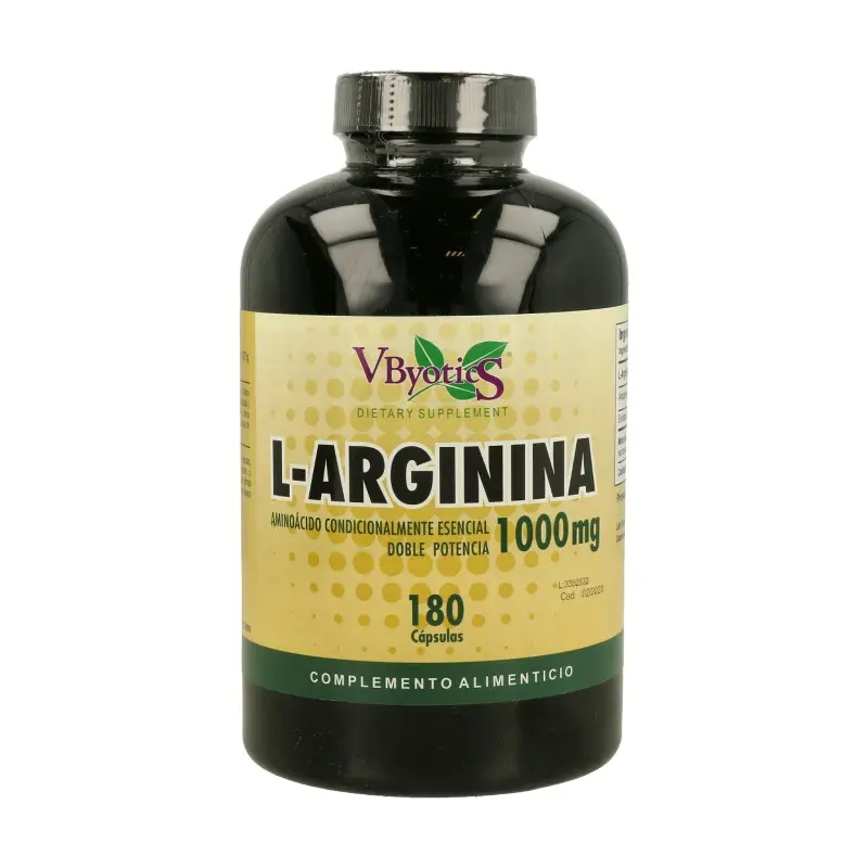 L-ARGININA 1000 mg. 180 Caps.