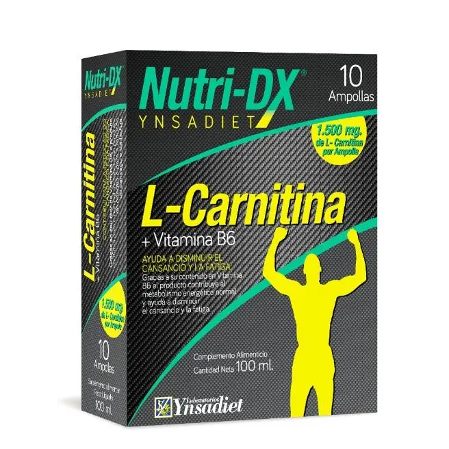 L CARNITINA 10 Ampollas NUTRI DX