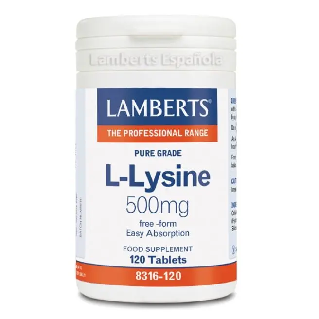 L-LISINA 500 mg 120 Tabletas