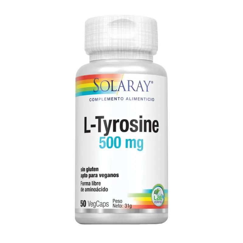 L-TIROSINA 500 mg 50 Caps