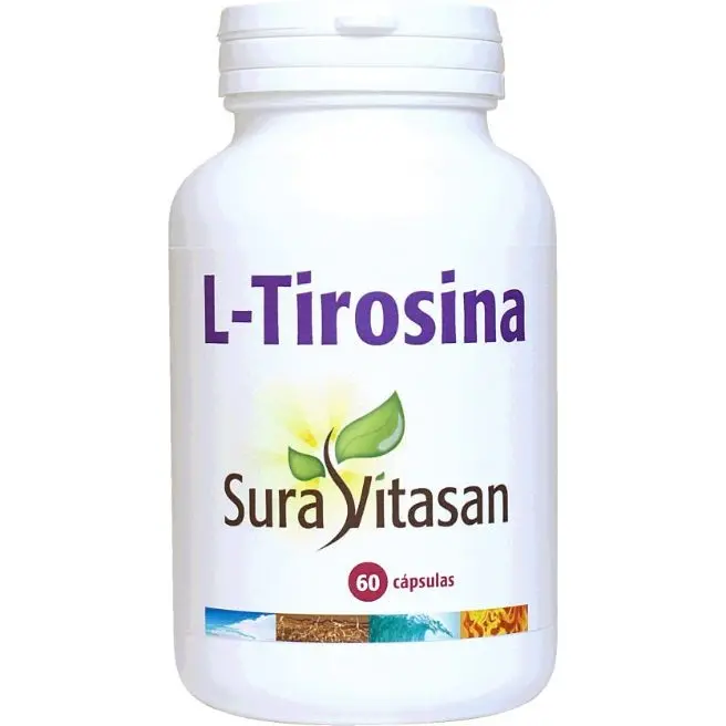 L TIROSINA 500 mg 60 Caps