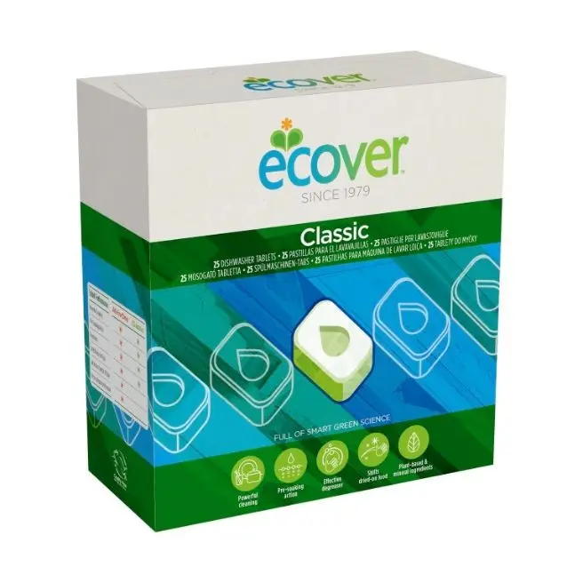 LAVAVAJILLAS MAQUINA ECOVER 25TAB x 20G