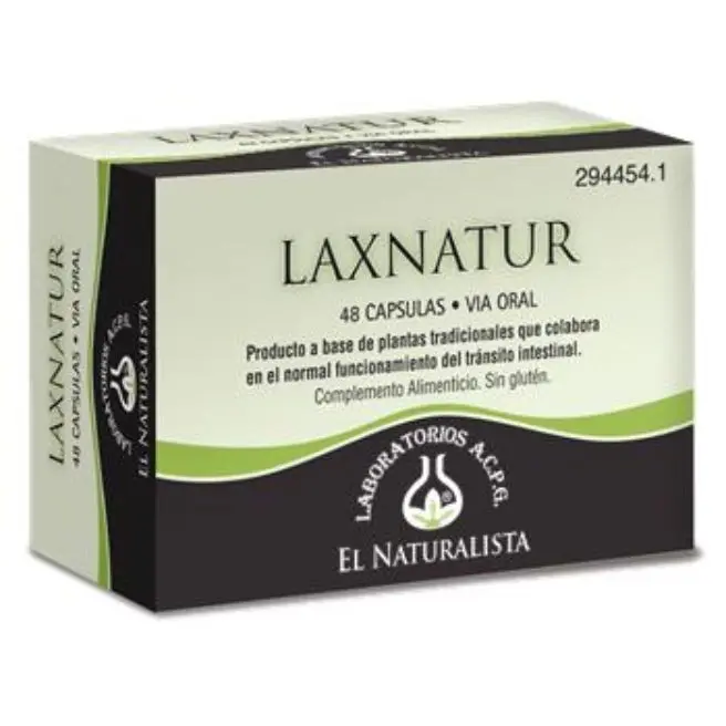 LAXNATUR 375 mg x 48 Caps