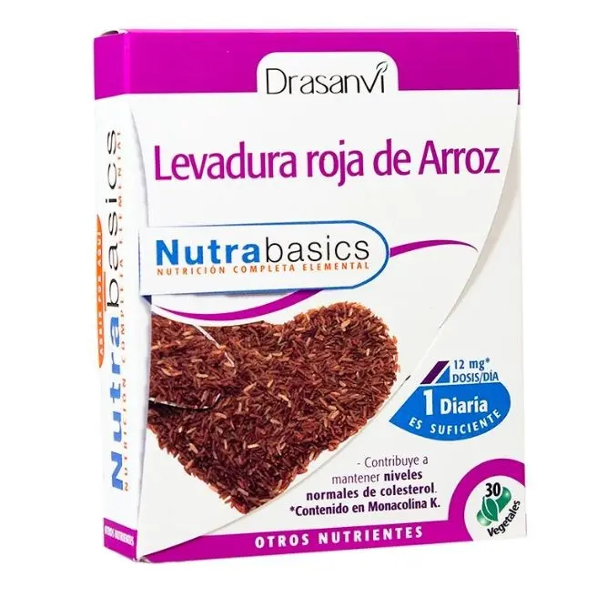 LEVADURA ROJA DE ARROZ 30 Caps NUTRABASICOS