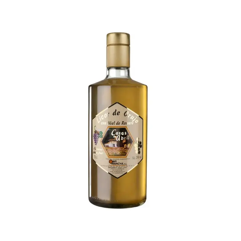 LICOR DE ORUJO MIEL ROMERO CASAS DE ABRIL