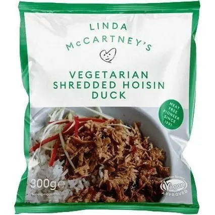Linda McC - Tiras de Pato Vegano Desmenuzado (Hoisin Duck)