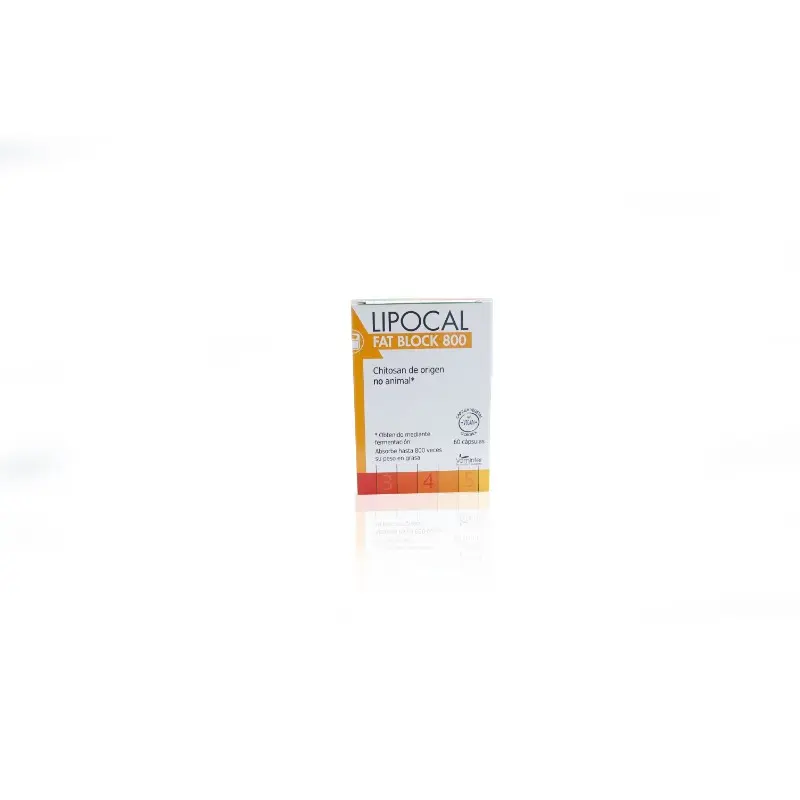 LIPOCALBLOK 600 60 Cap NUEVA FORMULA CHITOSAN VEG