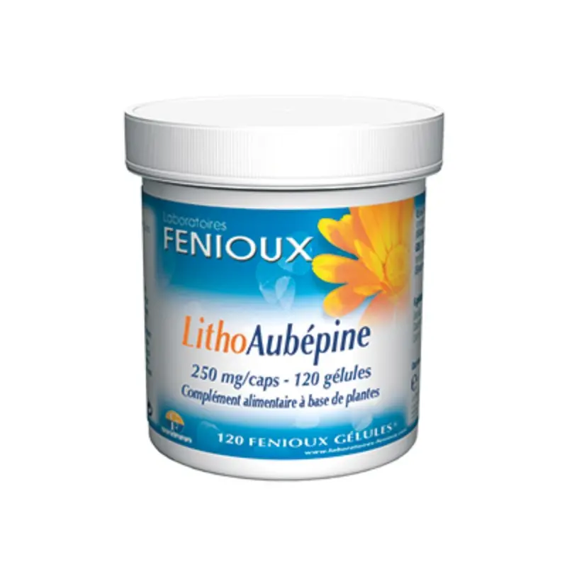 LITHO-AUBEPINE (ESPINO ALBAR) 200 Caps 200 mg