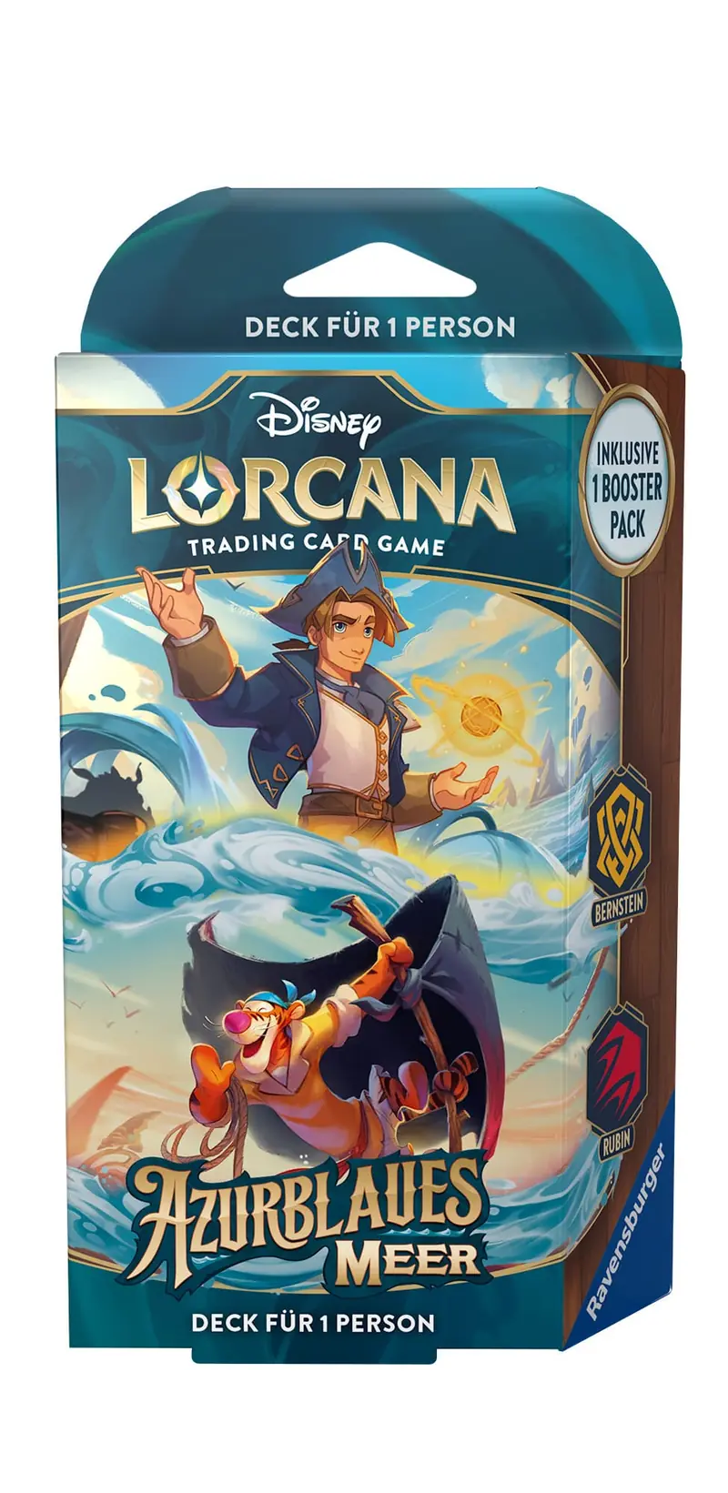 Lorcana Azurblaues Meer Starter Deck - Amethyst Rubin (DE)