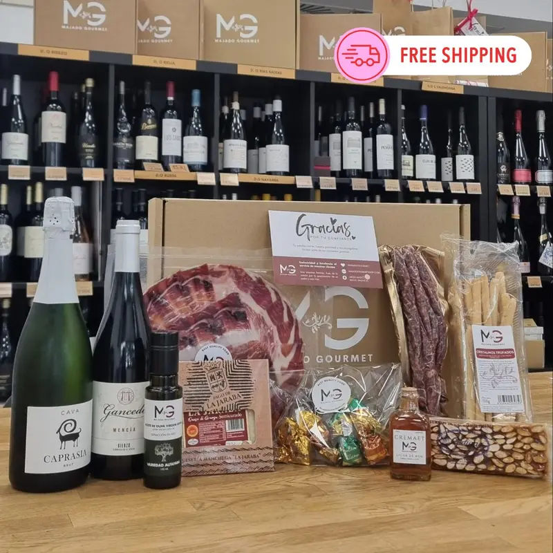 Lote Regalo Navidad Felicidad Gastronómica