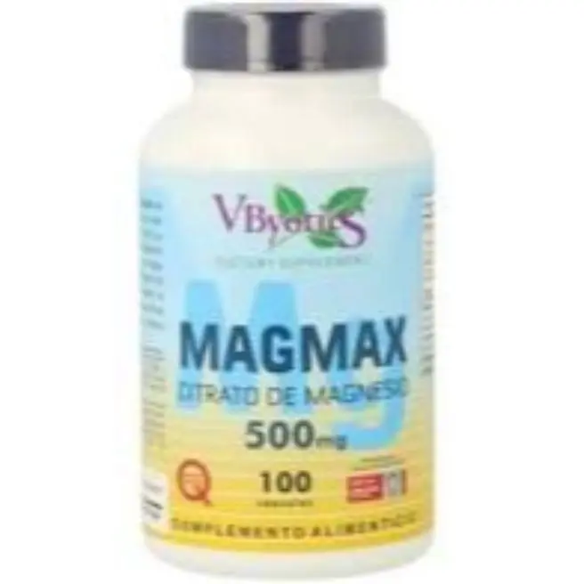 MAGMAX MAGNESIO CITRATO 500 mg 100 CAPSULAS