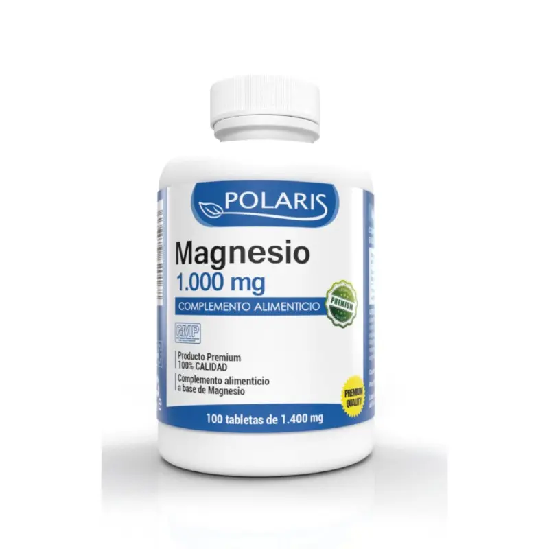 MAGNESIO 1000 mg 100 tabletas