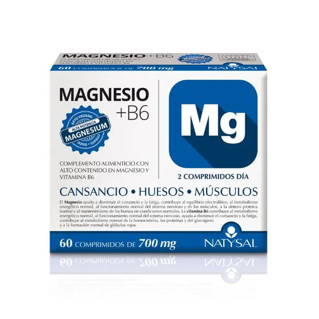 MAGNESIO + B6 60 COMPR