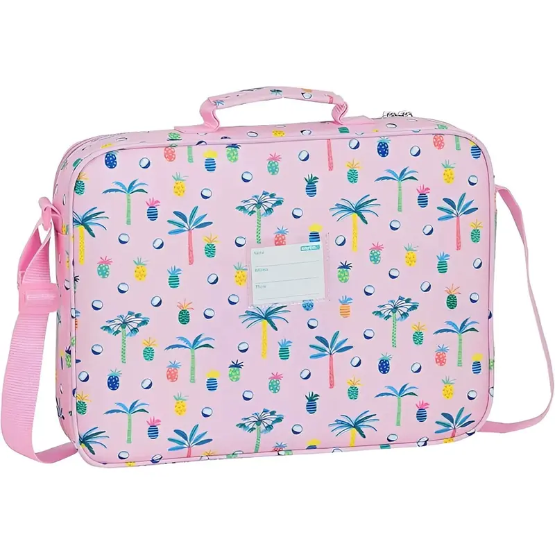 Maletín cartera extraescolares MOOS Paradise 38x28x6cm