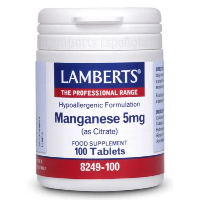 MANGANESO COMO CITRATO 5 mg 100 Tabs