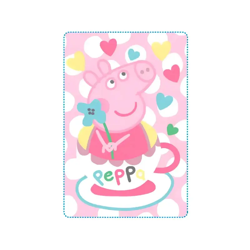 Manta polar PEPPA PIG 100x150cm