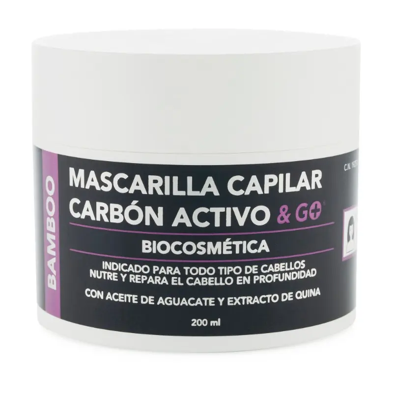 MASCARILLA CAPILAR CARBON ACTIVO 200 ML