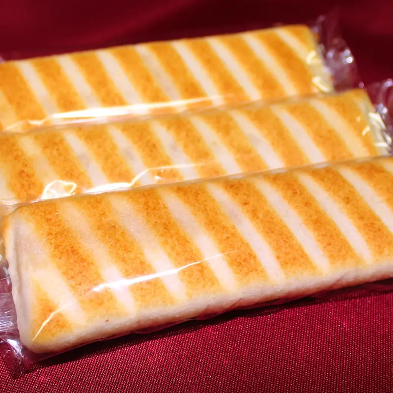 Mazapán relleno naranja