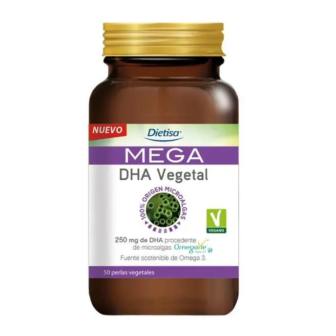 MEGA DHA VEGETAL 250 Perlas VEGETALES