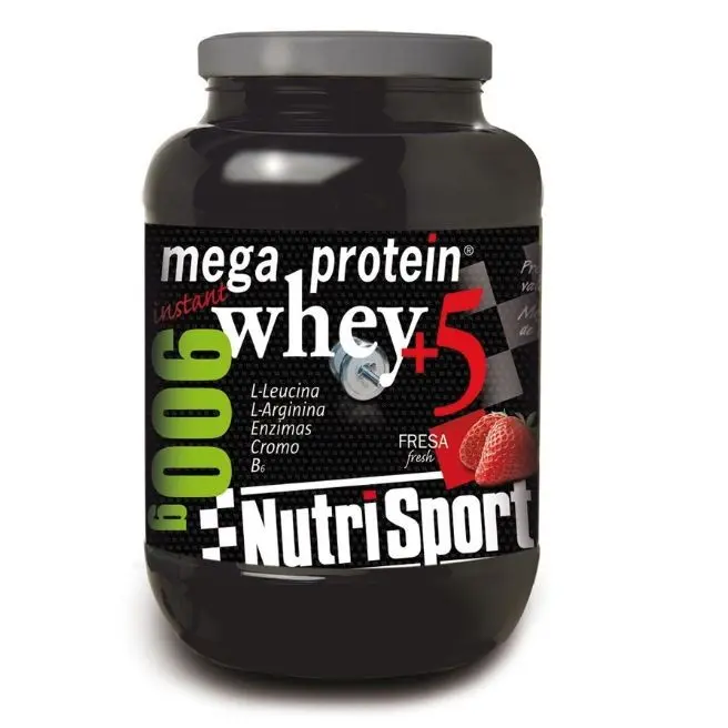 MEGA PROTEIN 5 WHEY FRESA 900 gr