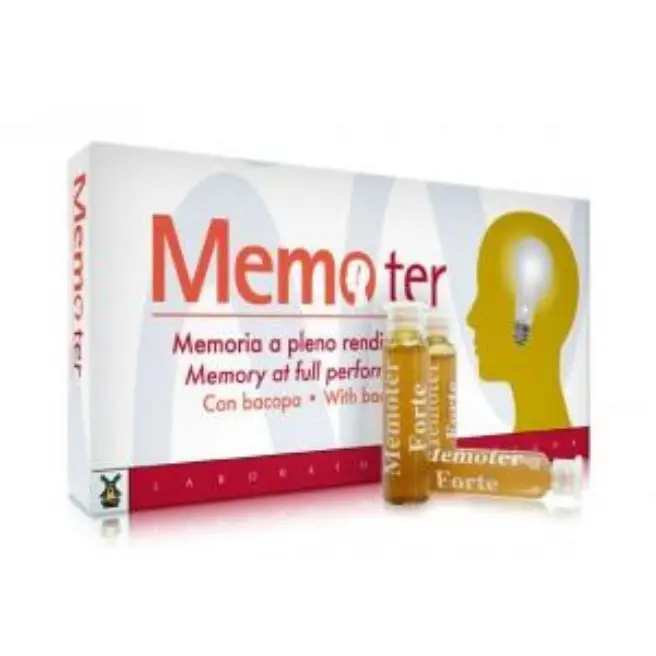 MEMOTER CON BACOPA 10 ml x 20 Viales