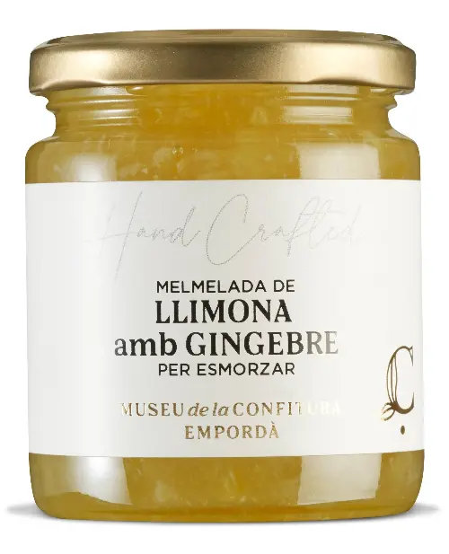 Mermelada de limón y jengibre 255gr