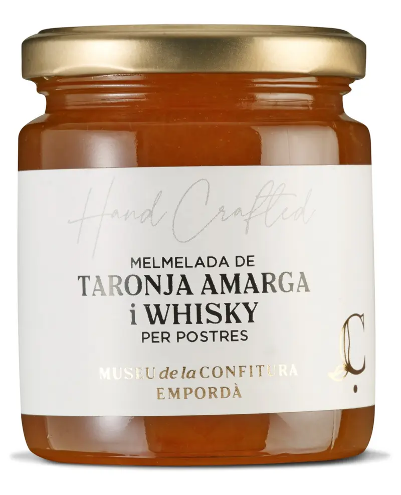 Mermelada de naranja amarga y Whisky 255gr