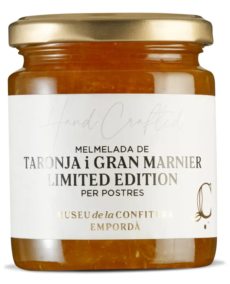 Mermelada de naranja dulce y Grand Marnier 255gr