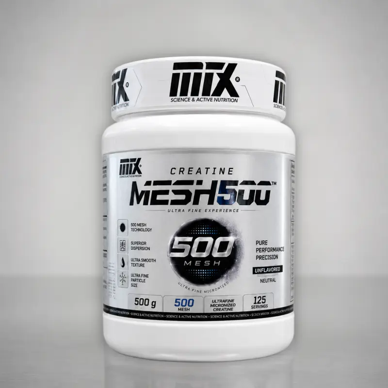 MESH500™ – Creatina Monohidrato Ultra Micronizada 500 Mesh