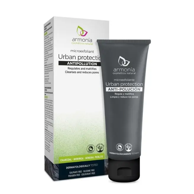 MICROEXFOLIANTE URBAN 75 ML. BLACK CHARCOAL