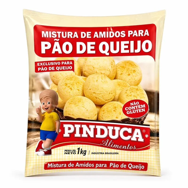 Mistura para Pao de Queijo Pinduca 1 kg.(Mezcla pan de queso)