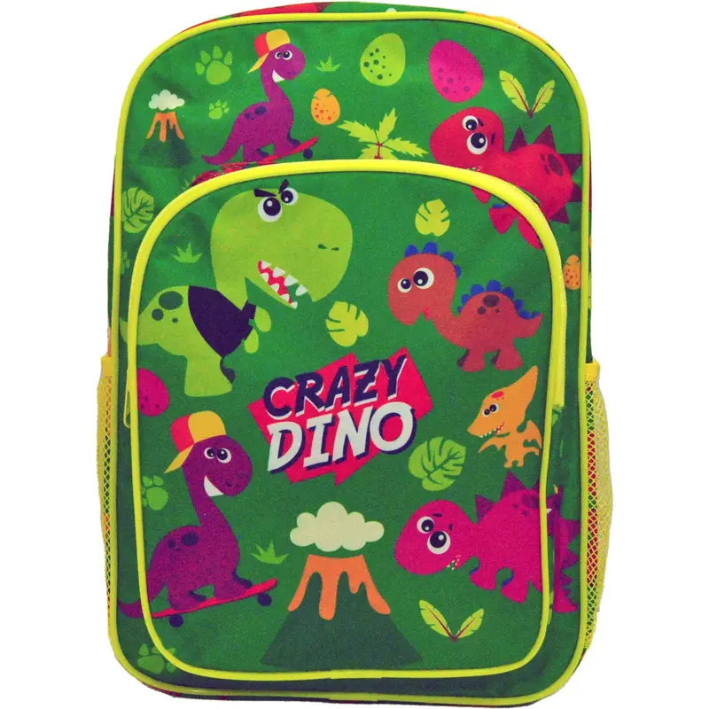 Mochila 36cm Crazy Dino