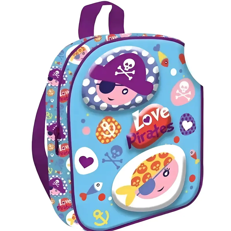 Mochila 3D 24cm Pirates