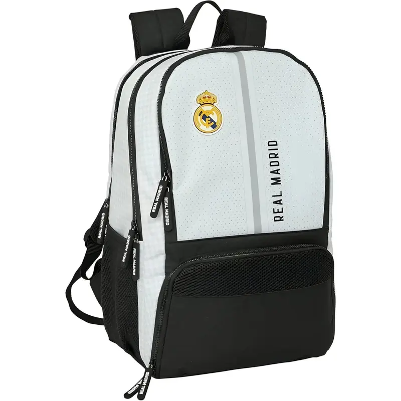 Mochila deporte o pádel REAL MADRID - 32x43x12cm Perfecta para el Cole o Viaje