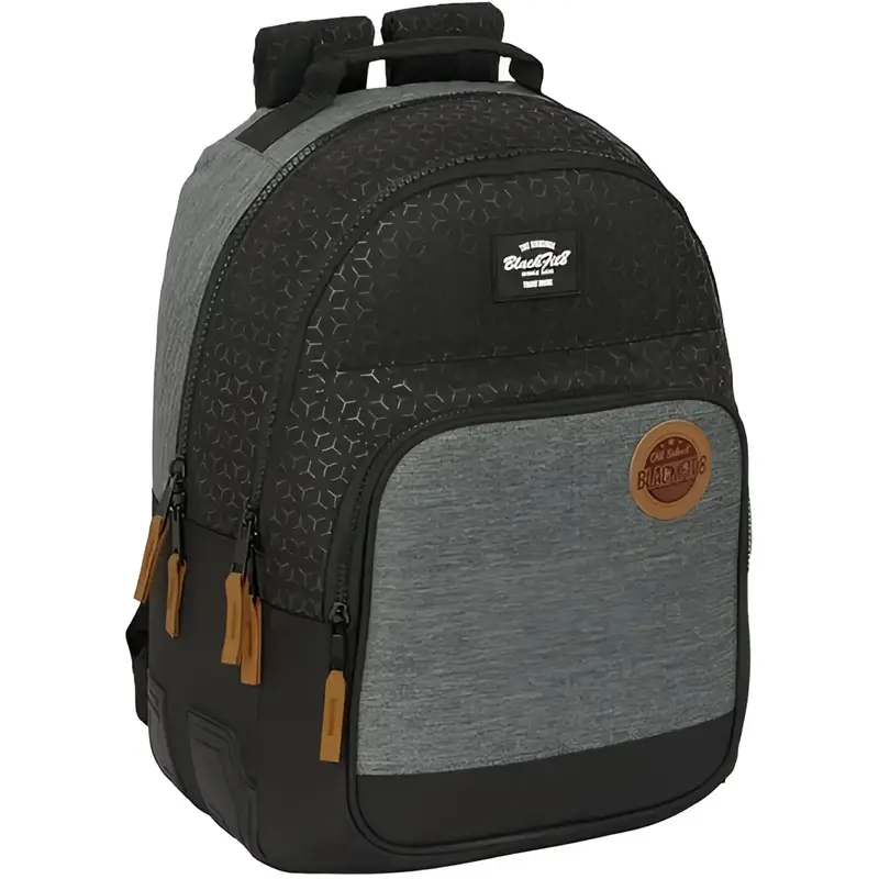 Mochila escolar doble BLACKFIT8 OLD SCHOOL 32x15x42CM
